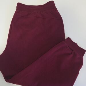 Xersion Plus Size Burgundy Joggers